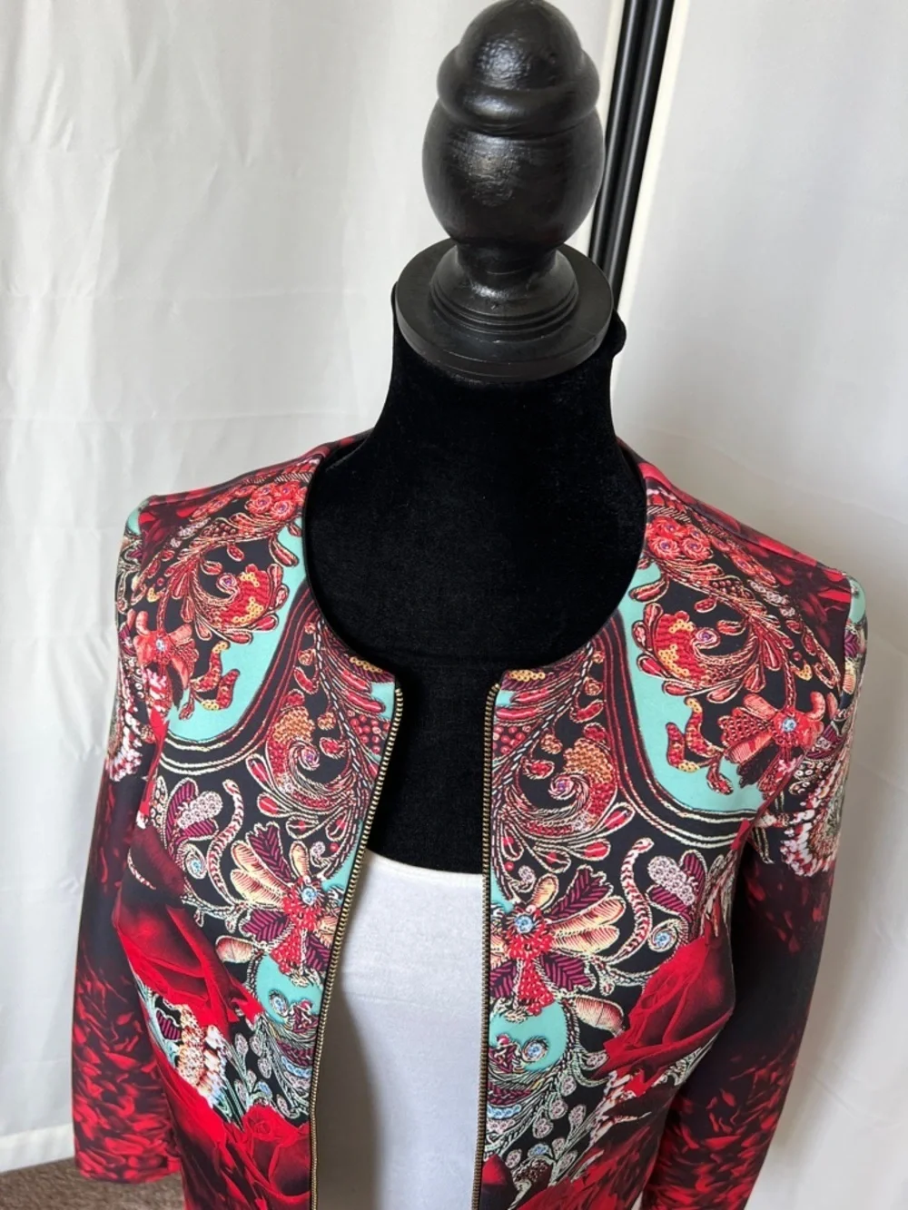 Clover Canyon Floral Neoprene Jacket